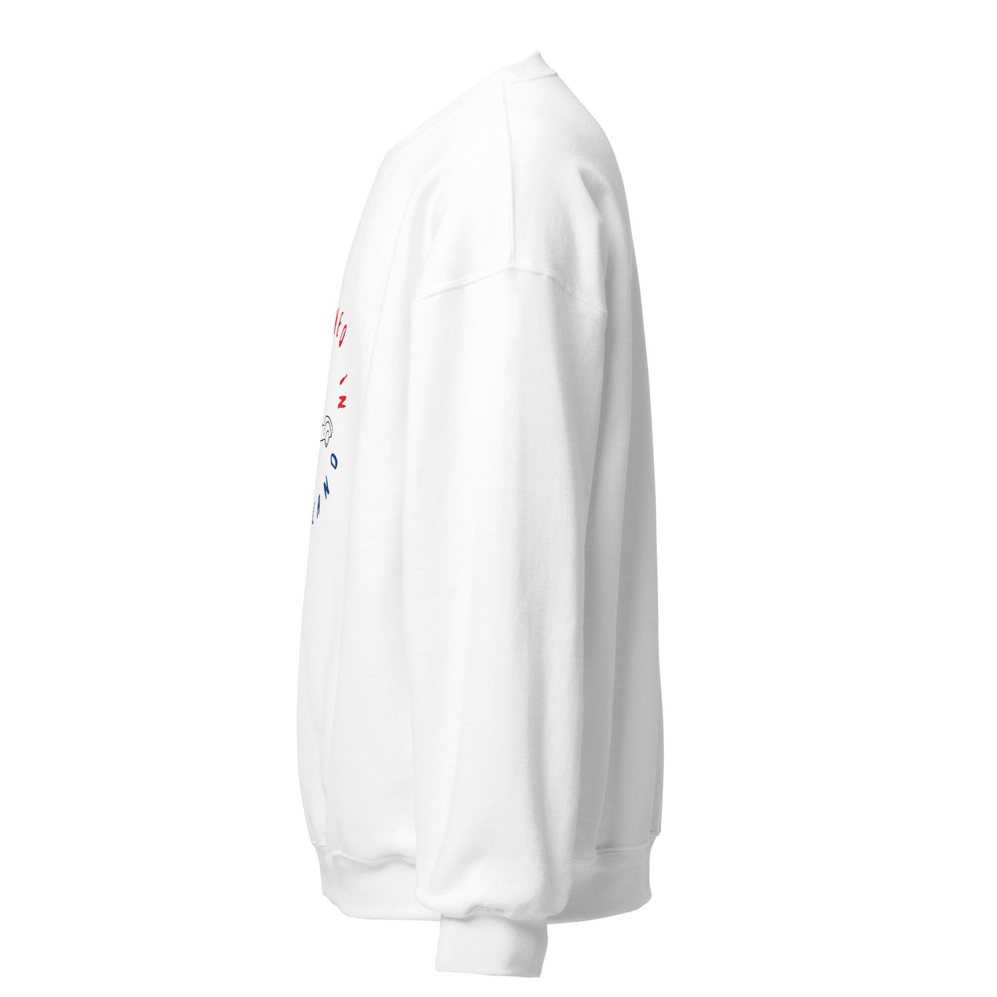 Designed in Holland Burton Sportscar sweatshirt Unisex - White