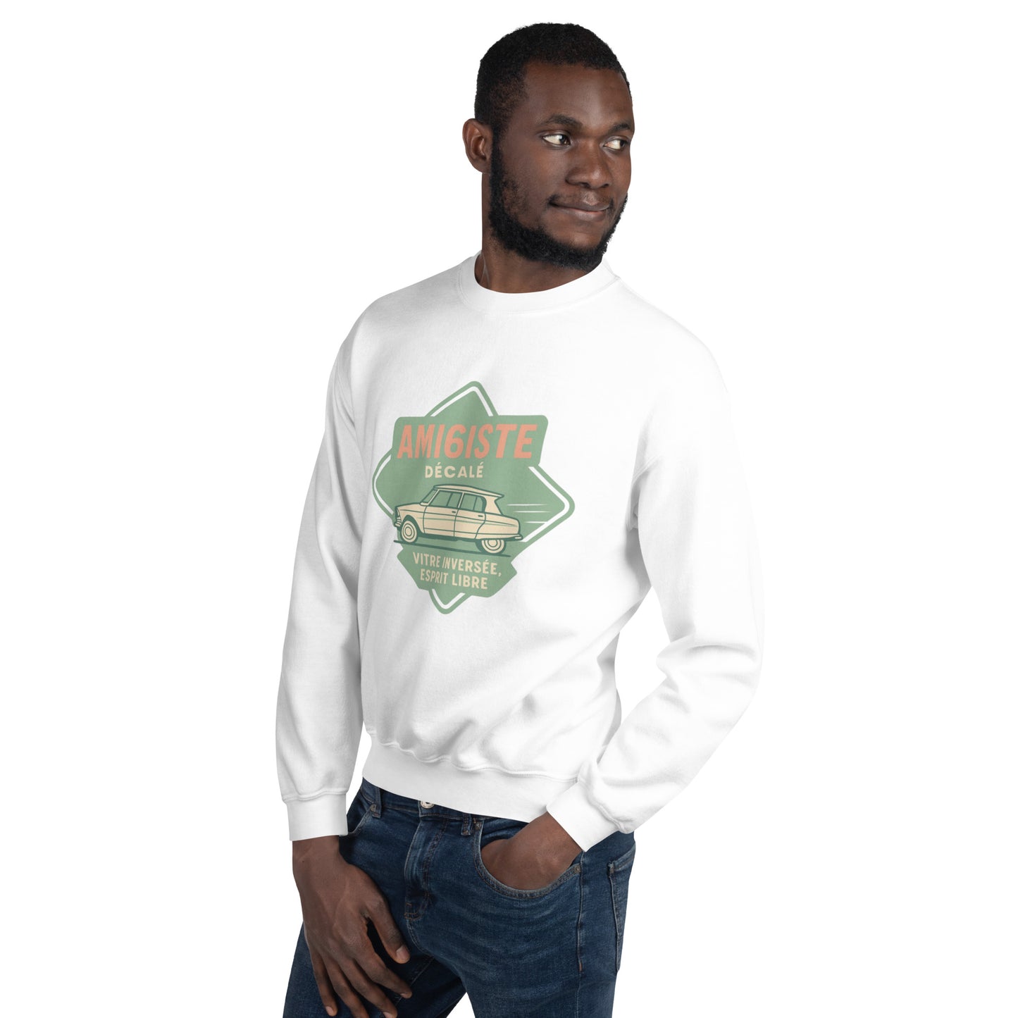 🧥 Ami6iste Décalé Sweatshirt – Voor koude dagen met een warme knipoog