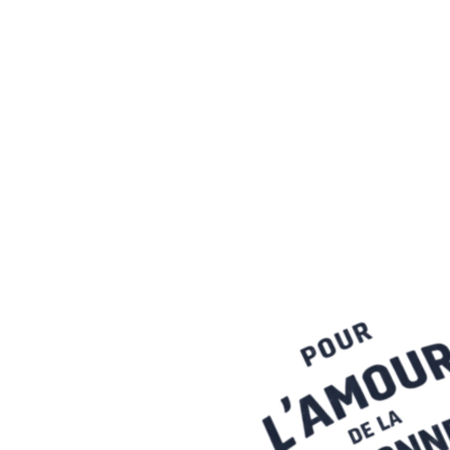 Sweat-shirt Citroën 2CV Fourgonnette « Pour L’Amour de la Fourgonnette » – Col Rond Unisexe avec Imprimé Typographique