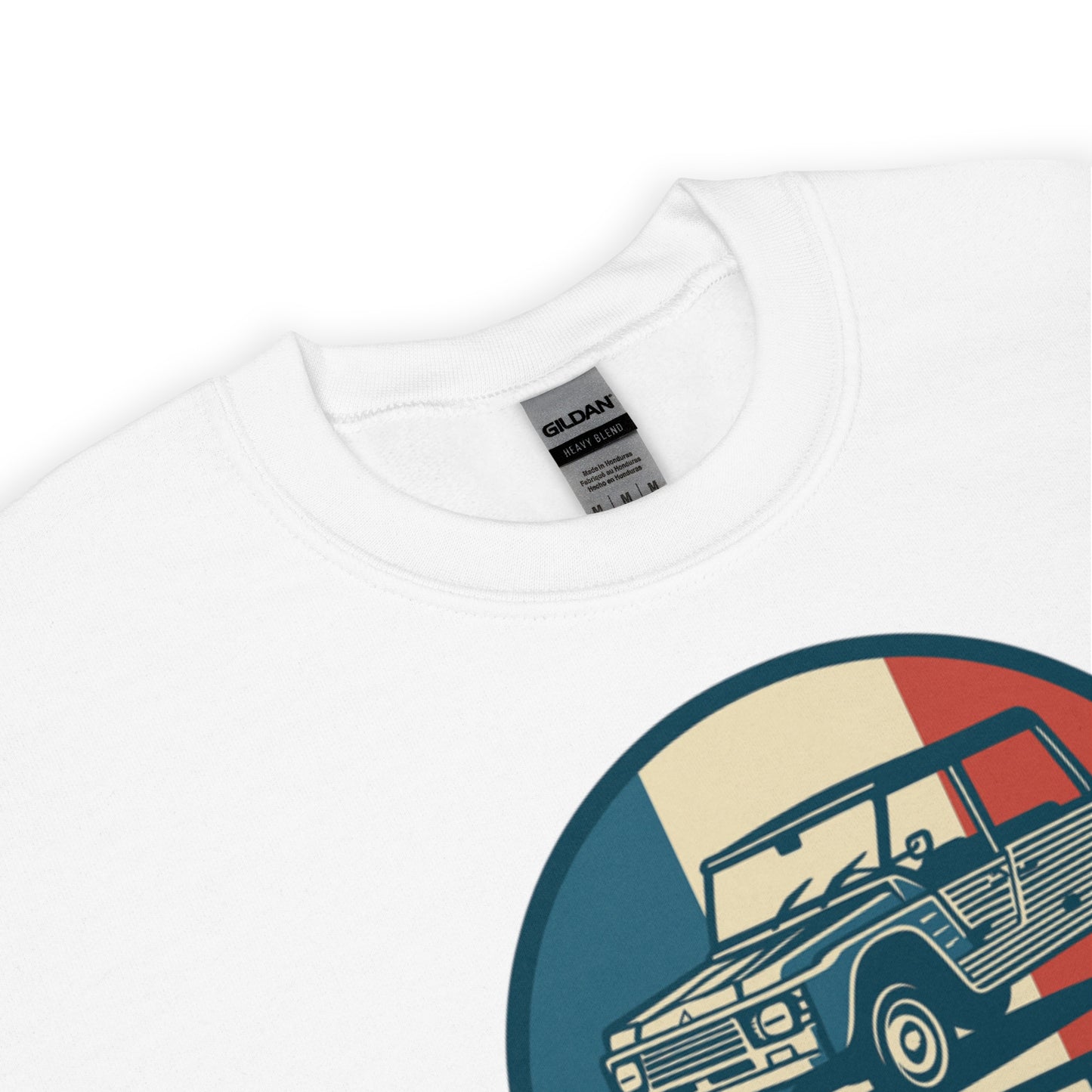 🚙 Sweatshirt “Libre par Nature” – Citroën Méhari: Warmte met een Vrije Geest!
