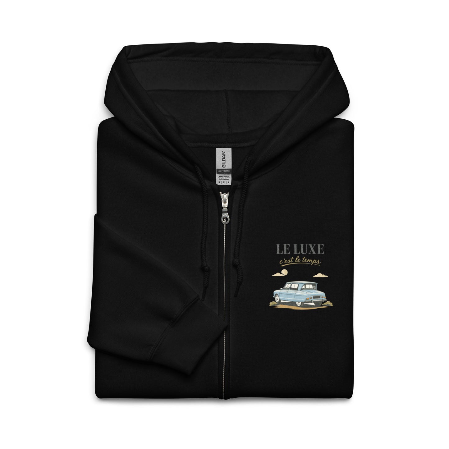 Le Luxe Zip Hoodie – Citroën Ami 6 | Retro design & modern comfort