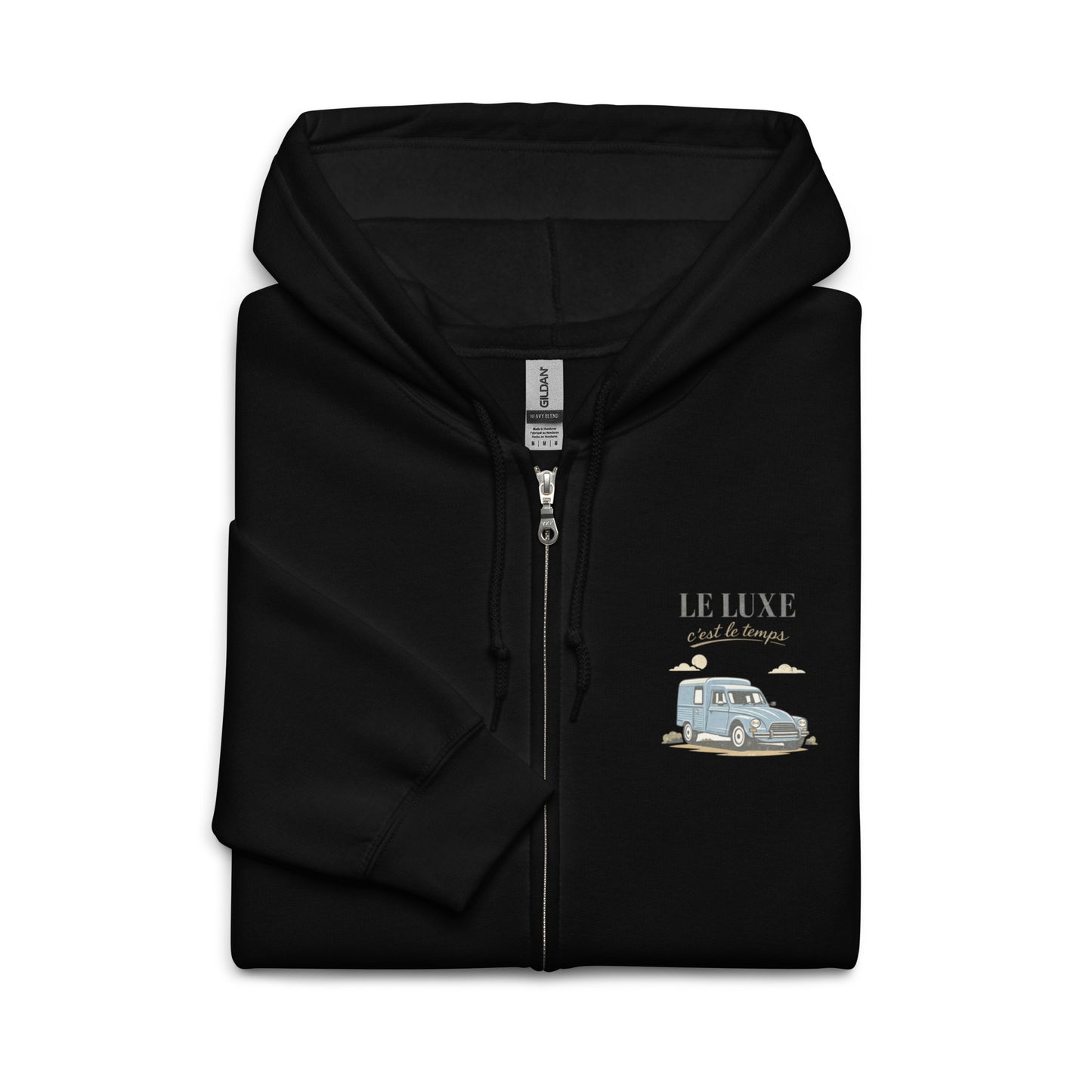 Le Luxe Zip Hoodie – Citroën Acadiane | Classic van & modern comfort