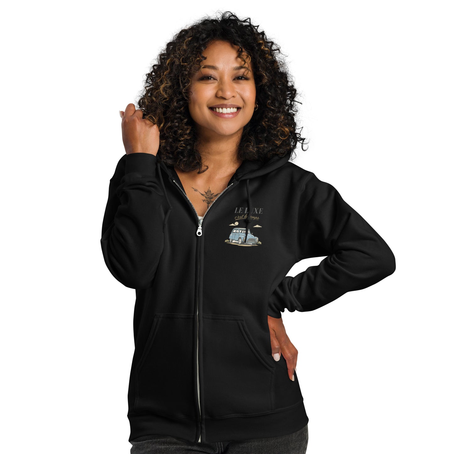 Le Luxe Zip Hoodie – Citroën Dyane | Authentieke klassieker & comfortabel design