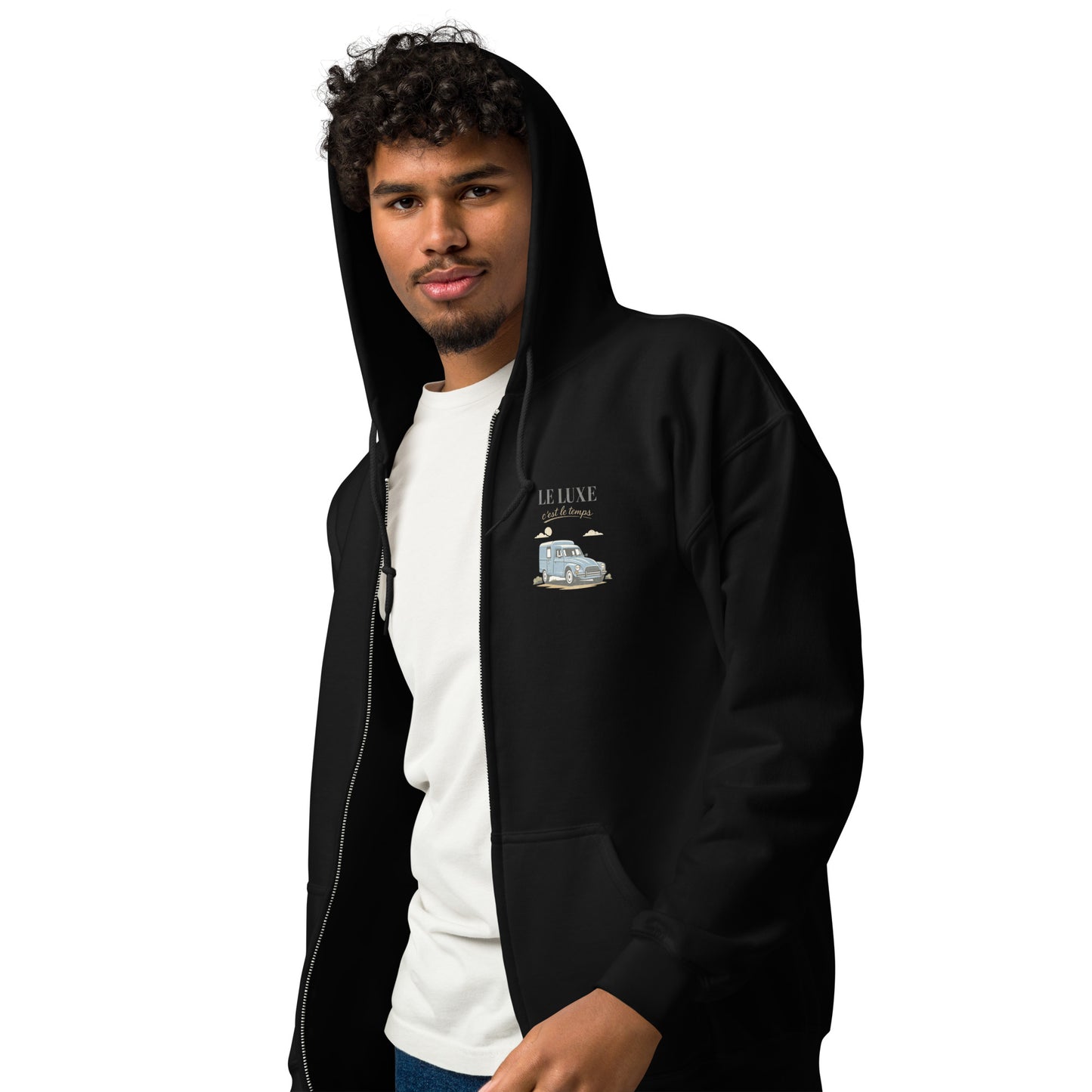 Le Luxe Zip Hoodie – Citroën Acadiane | Classic van & modern comfort