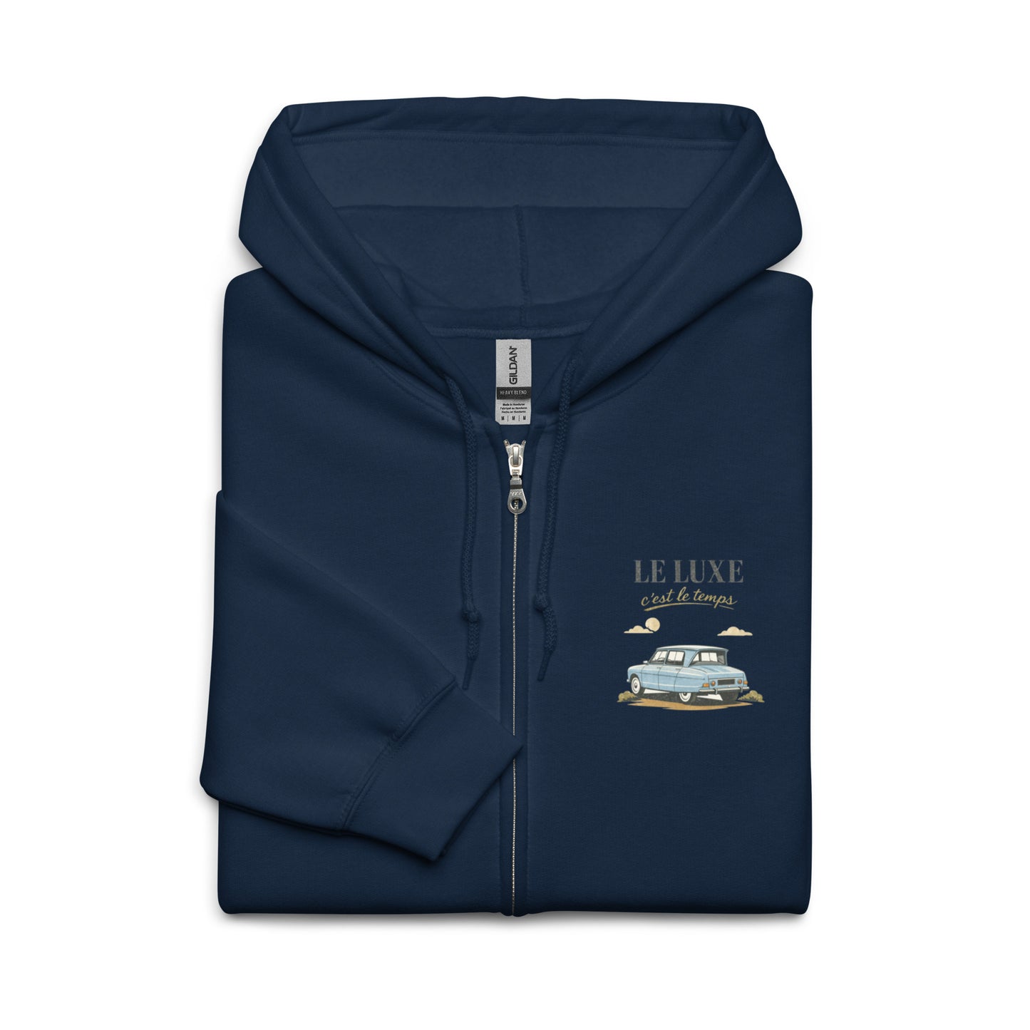 Le Luxe Zip Hoodie – Citroën Ami 6 | Retro design & modern comfort
