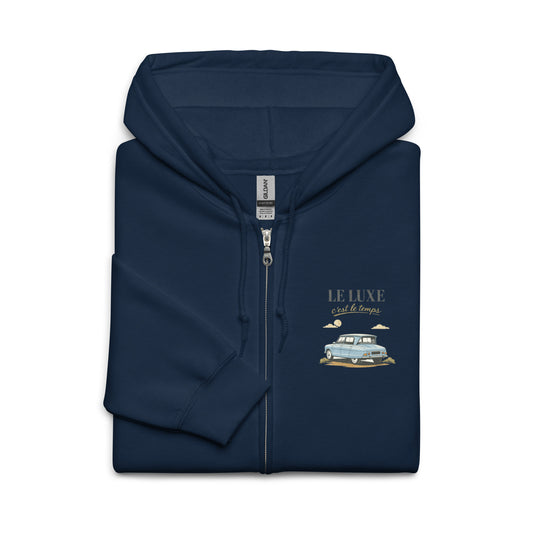 Le Luxe Zip Hoodie – Citroën Ami 6 | Retro design & modern comfort