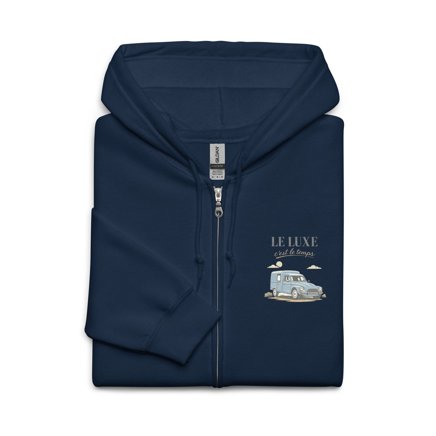 Le Luxe Zip Hoodie – Citroën Acadiane | Classic van & modern comfort