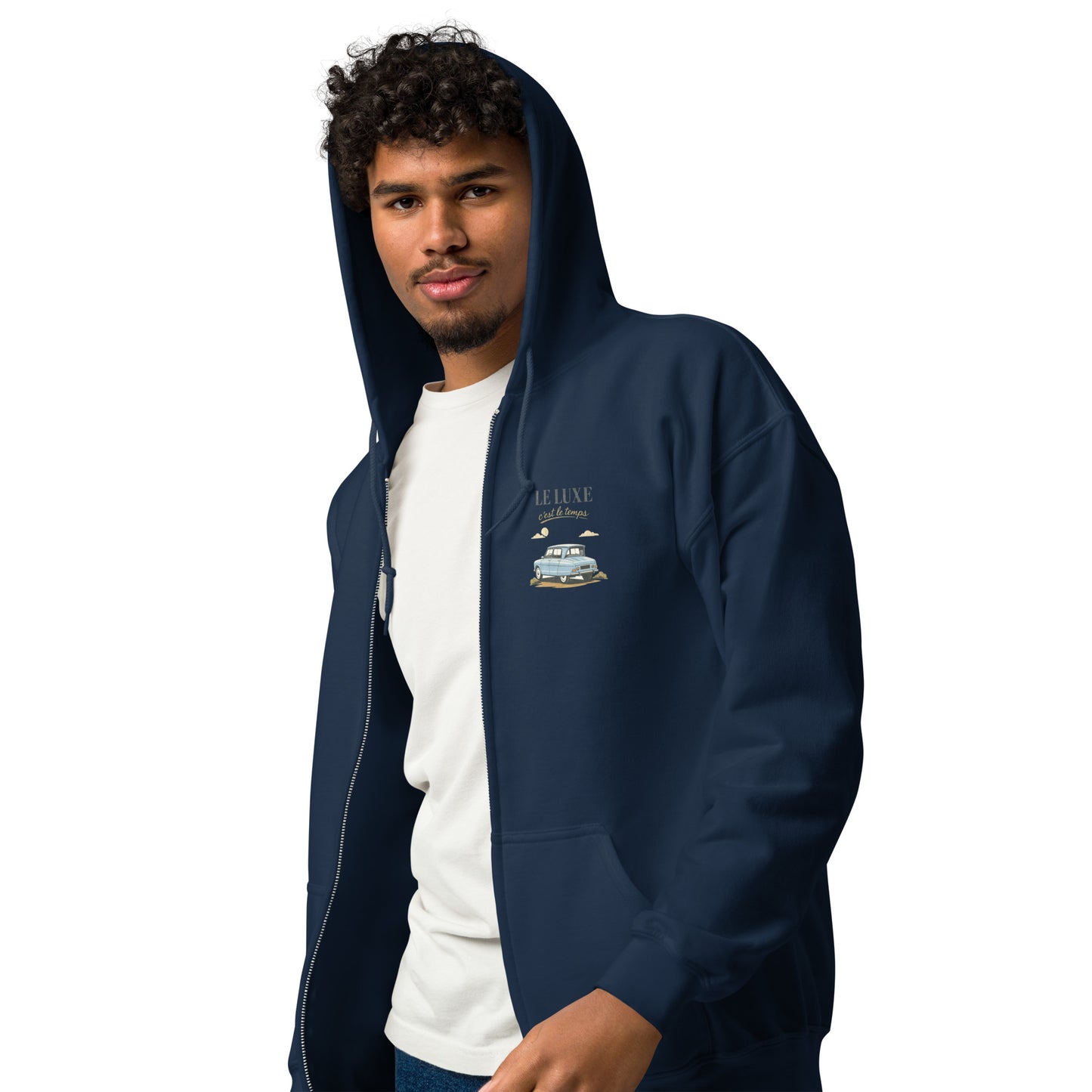Le Luxe Zip Hoodie – Citroën Ami 6 | Retro design & modern comfort