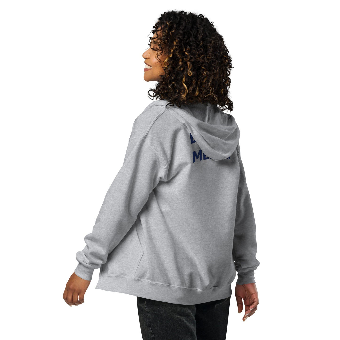 L’amour Zip Hoodie – “Pour l’Amour du Méhari” Design | Comfortabele Fleece Hoodie met Rits