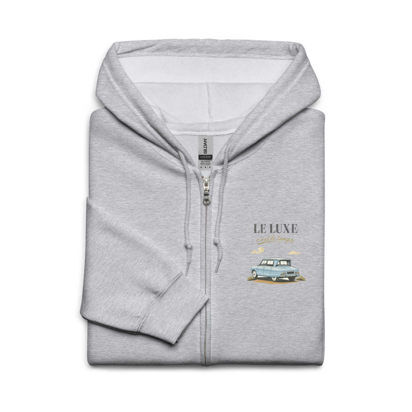 Le Luxe Zip Hoodie – Citroën Ami 6 | Retro design & modern comfort