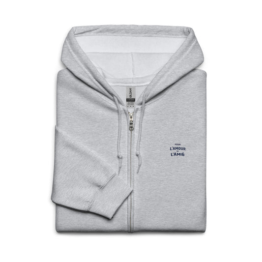 Citroën AMI6 L’amour Zip Hoodie – “L’Amour de l’AMI6” Design | Premium Fleece Hoodie met Rits