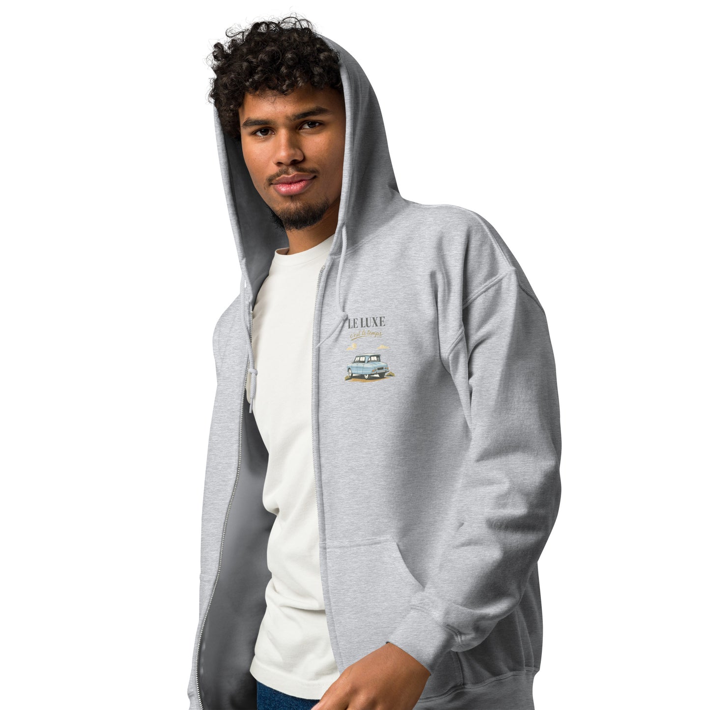 Le Luxe Zip Hoodie – Citroën Ami 6 | Retro design & modern comfort