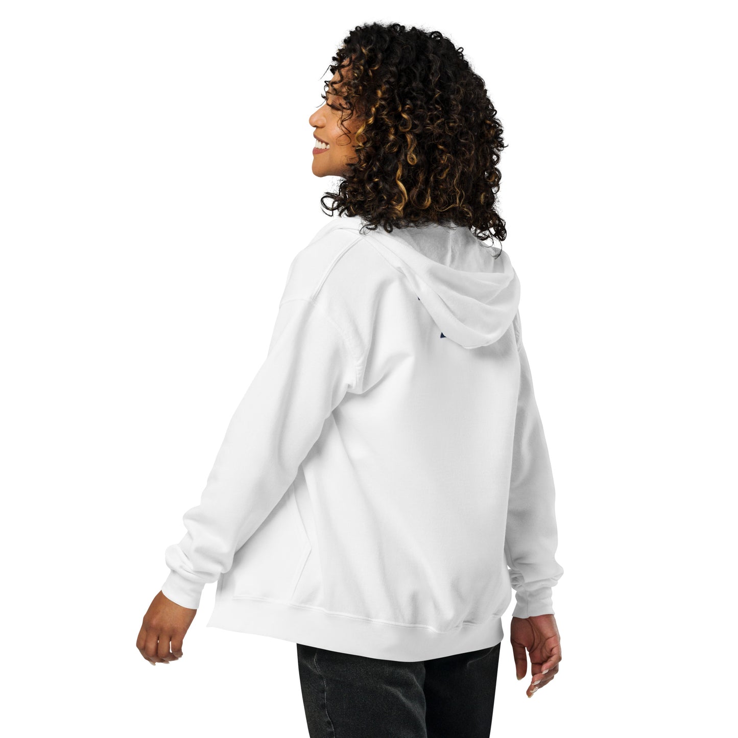 Citroën 2CV L’amour Zip Hoodie – Design « Pour l’Amour de la 2CV » | Sweat à Capuche Polaire avec Fermeture Éclair