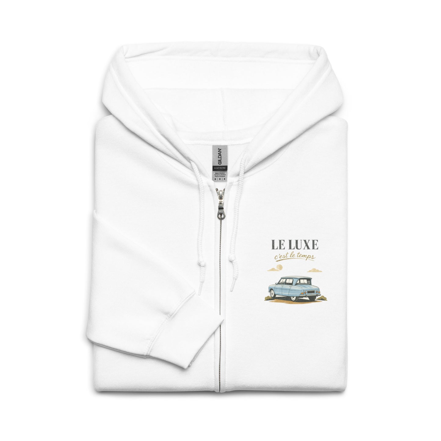Le Luxe Zip Hoodie – Citroën Ami 6 | Retro design & modern comfort
