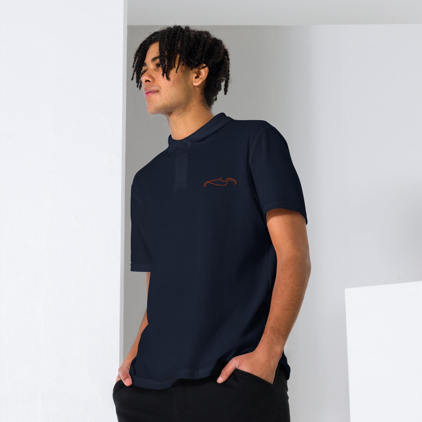 Unisex Piqué Polo – Silhouette Collectie | Burton Sportscar Lijnkunst