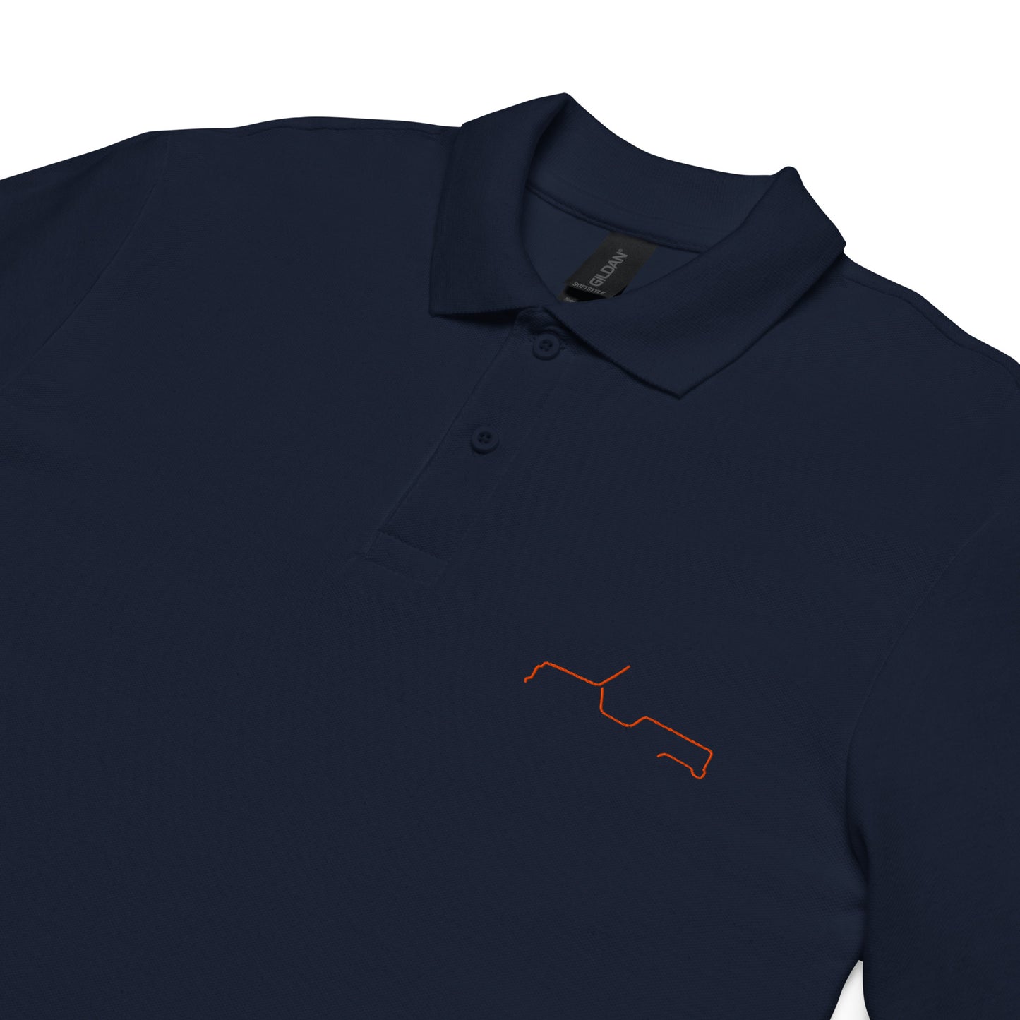 Unisex Piqué Polo – Silhouette Collection | Citroën Méhari Line Art