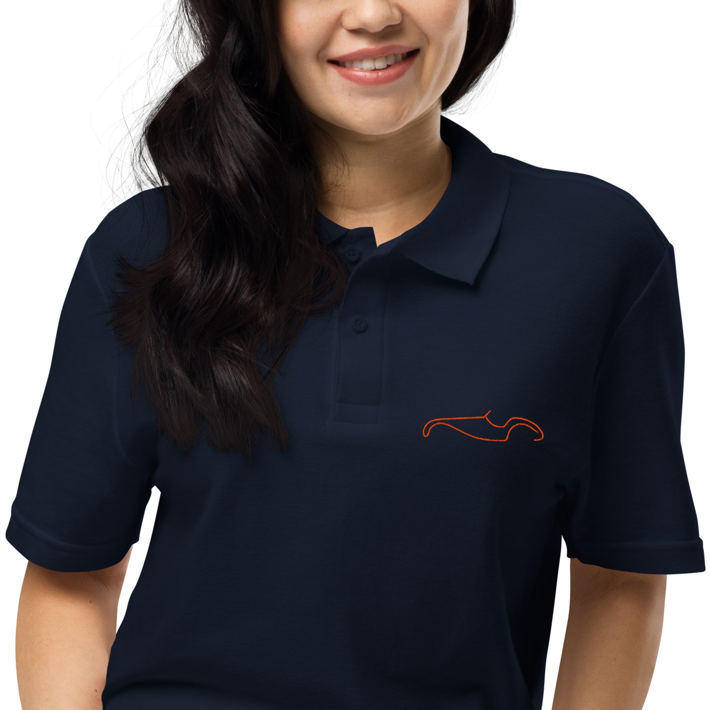 Unisex Piqué Polo – Silhouette Collectie | Burton Sportscar Lijnkunst