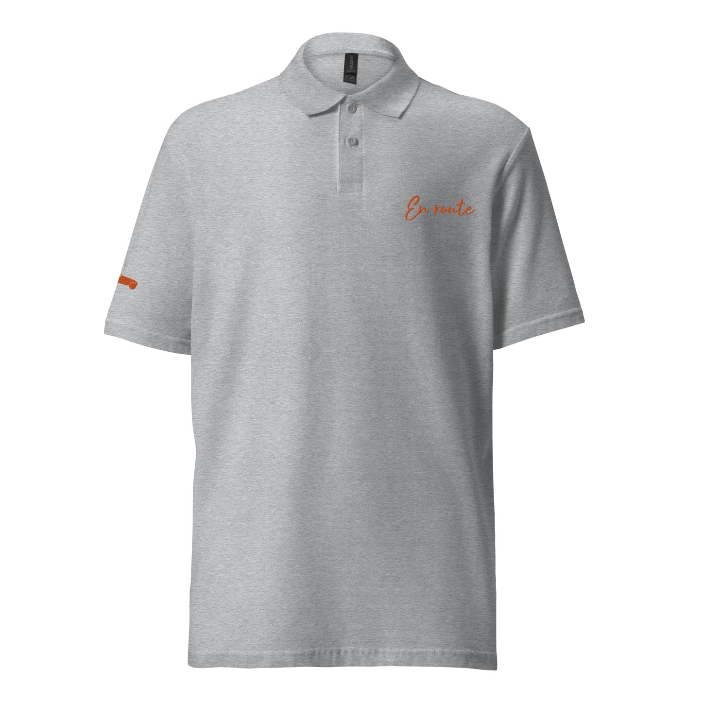 Polo BURTON Sportscar brodé En Route disponible en noir, gris marine ou blanc