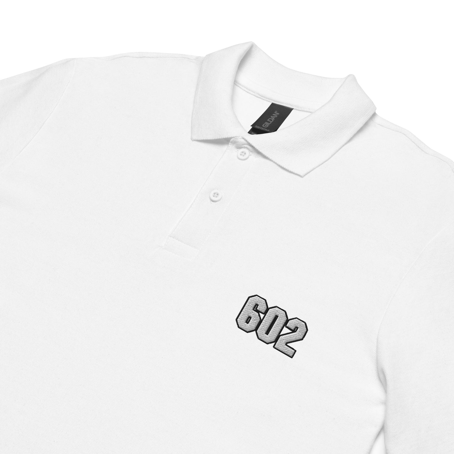 602 embroidered Citroën Méhari polo available in Black, Navy or White