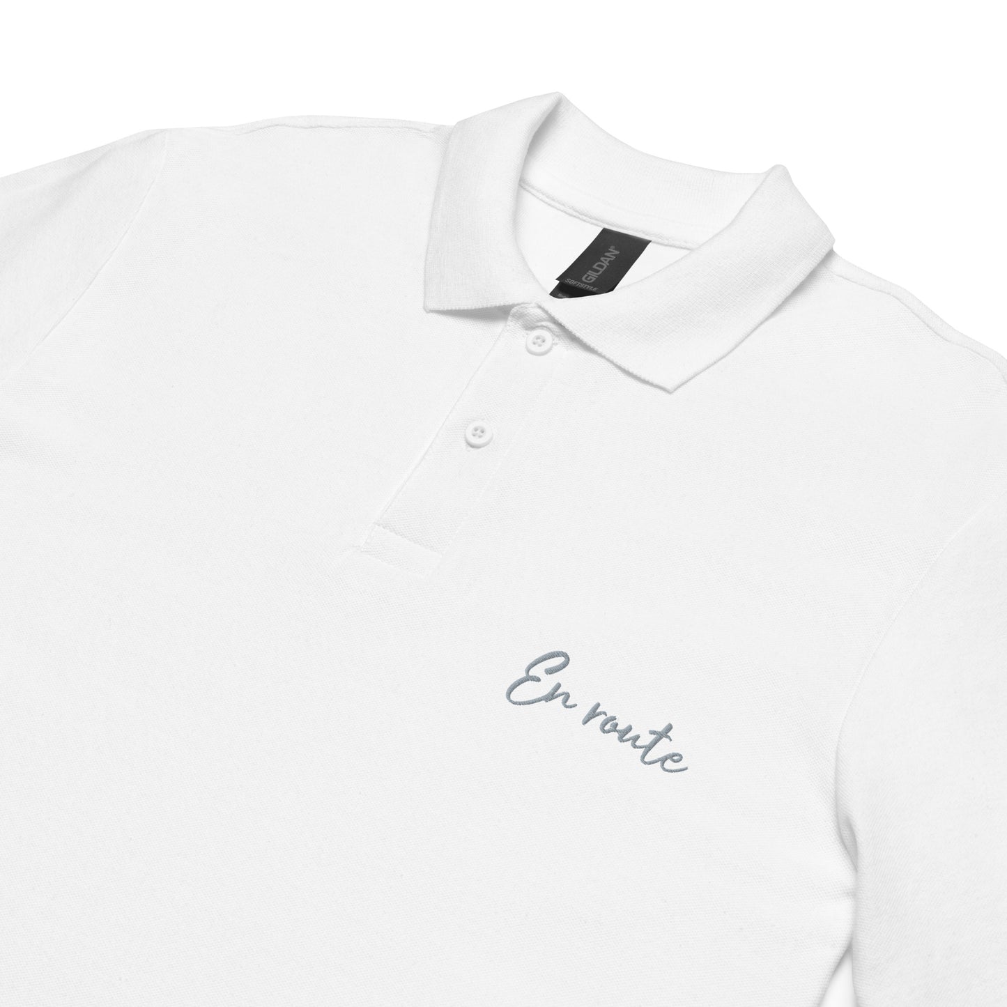 En Route embroidered Citroën DYANE polo available in Black, Navy or White