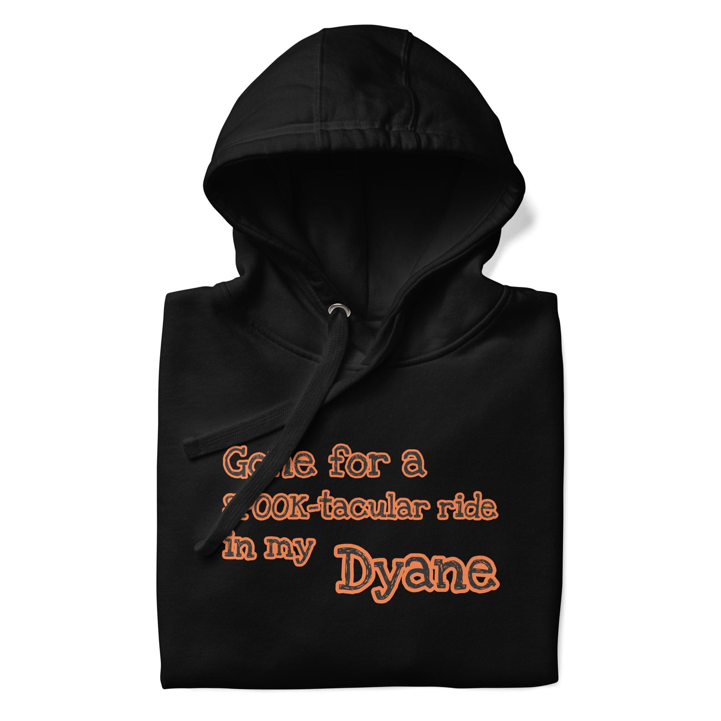 Gone for a SPOOK-tacular ride in my DYANE hoodie verkrijgbaar in Zwart, Grijs of Wit