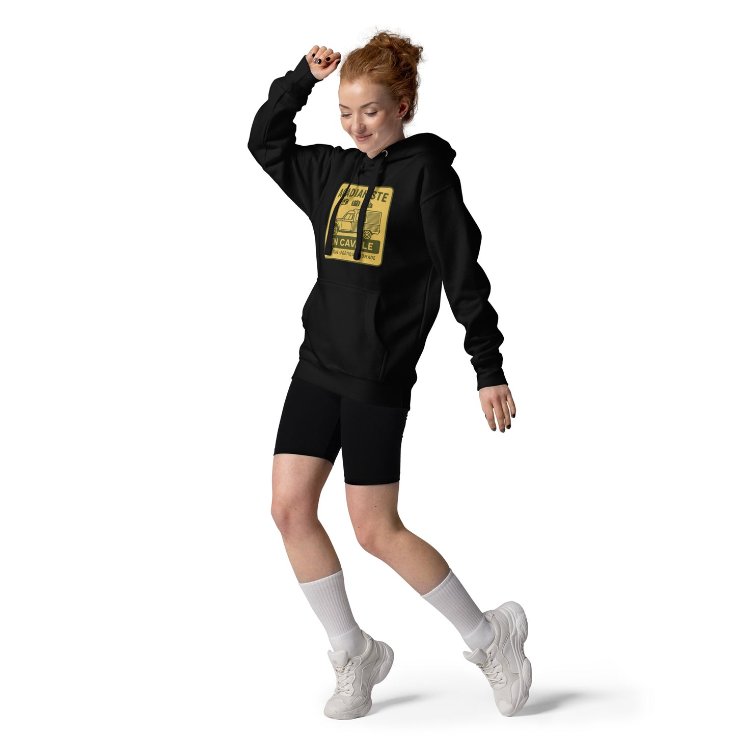 Hoodie “Acadianiste en Cavale” – For the wanderer with style