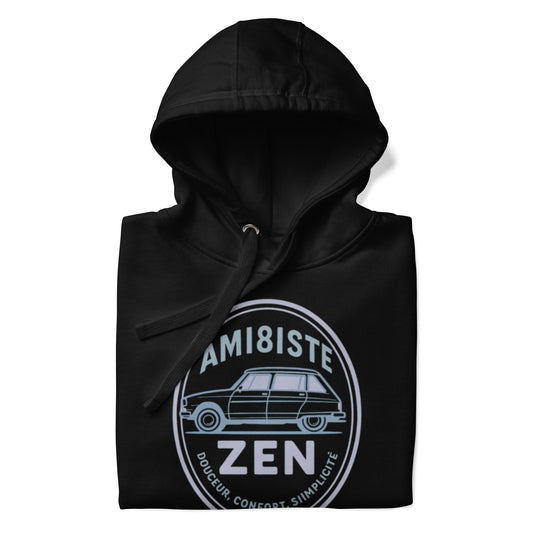 Sweat à capuche Premium Ami8iste Zen – Pour ceux qui recherchent la paix et la tranquillité avec un style rétro