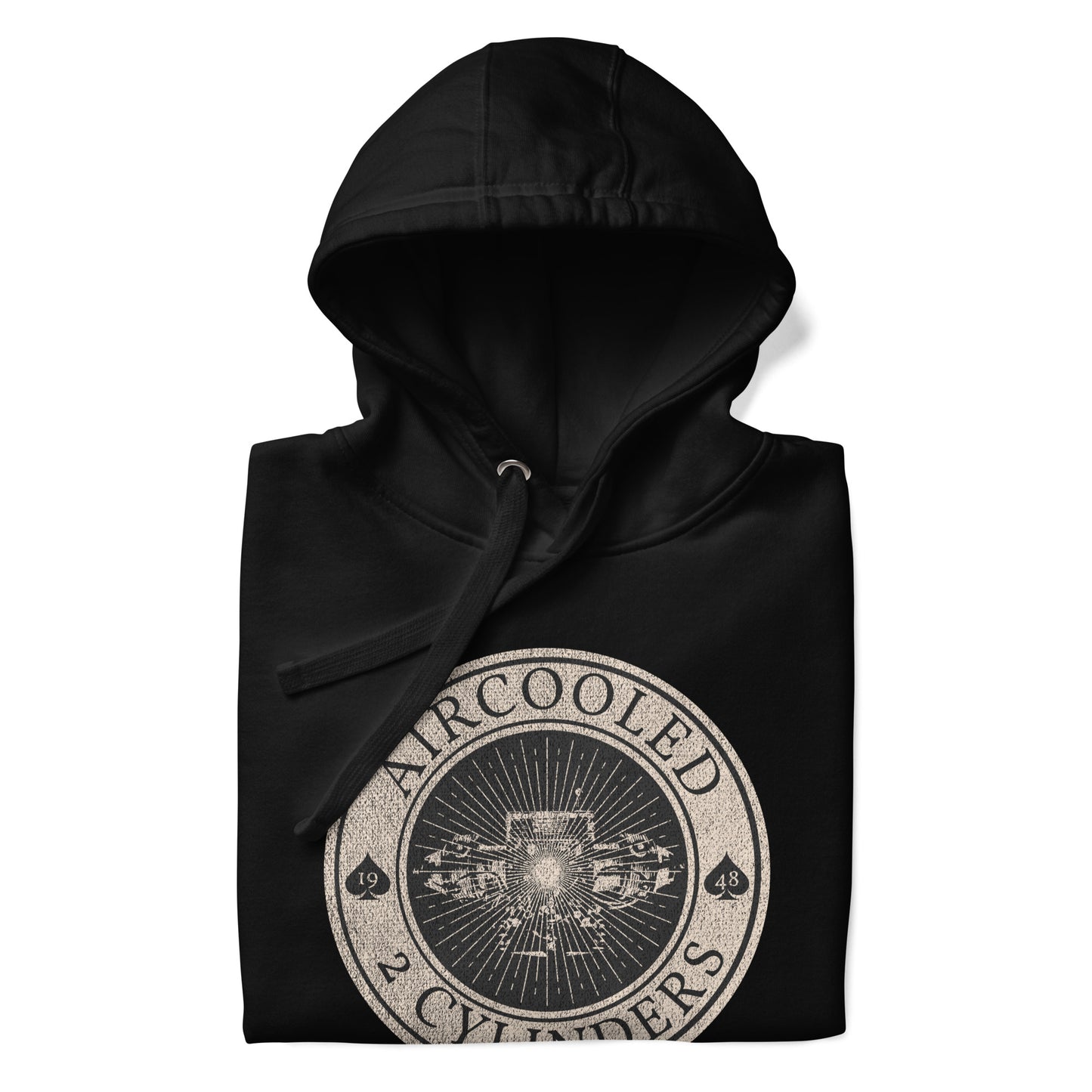 🔧 Aircooled 2 Cylinders Hoodie – Pure motorliefde in retrostijl