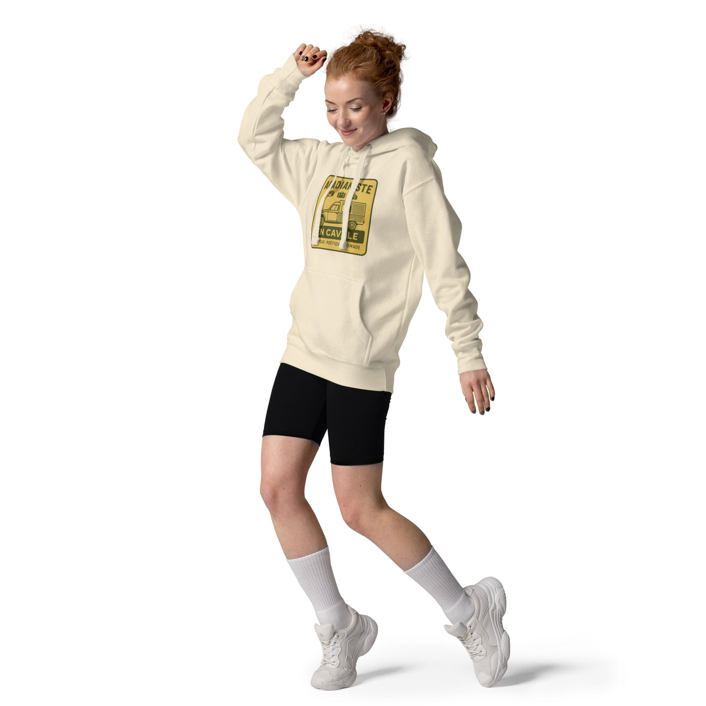 Hoodie “Acadianiste en Cavale” – For the wanderer with style