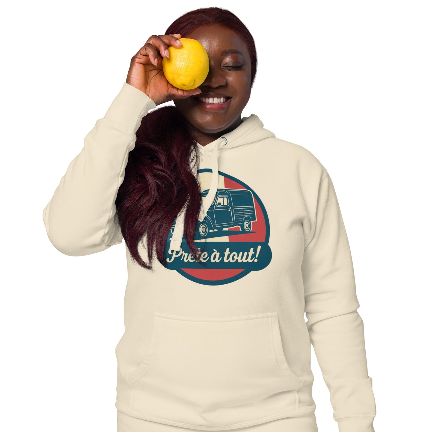 🧢 Premium Hoodie “Ready for anything!” – For those who are always ready for action