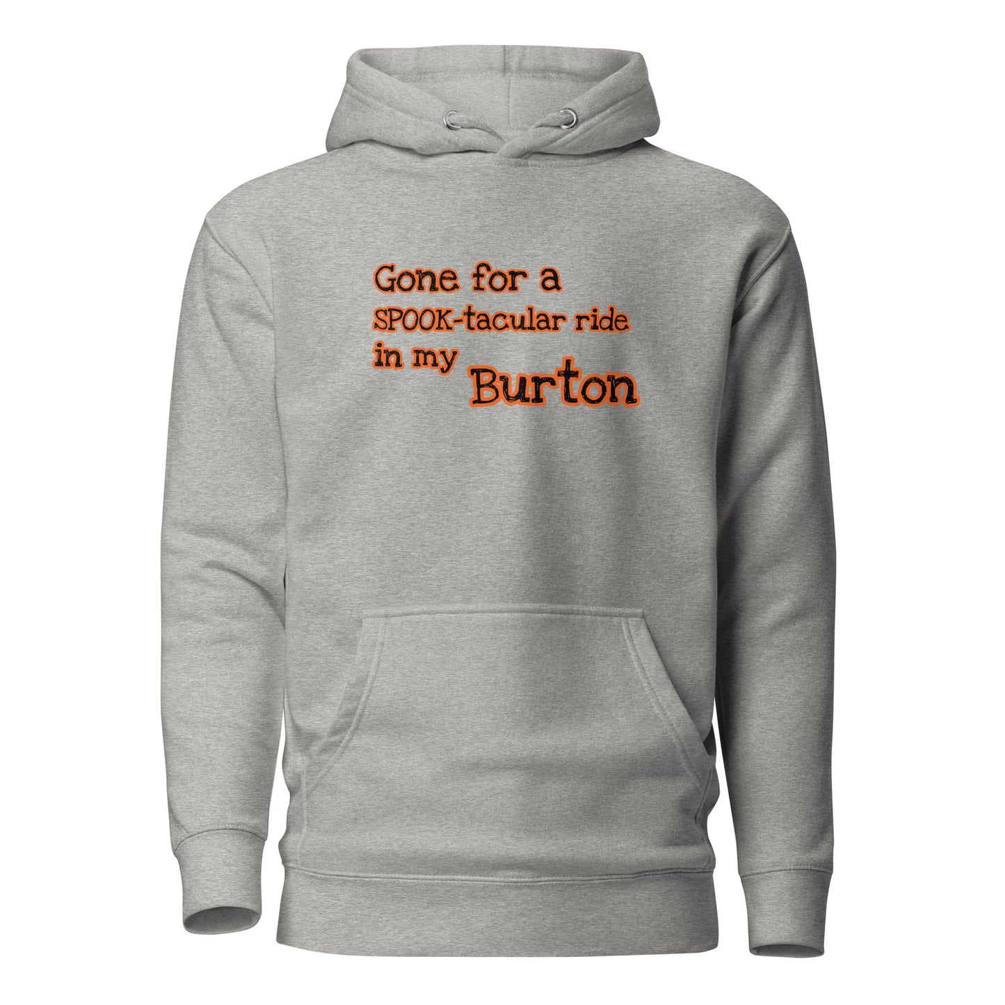 Parti pour une balade SPOOK-taculaire dans mon sweat à capuche BURTON disponible en noir, gris ou blanc