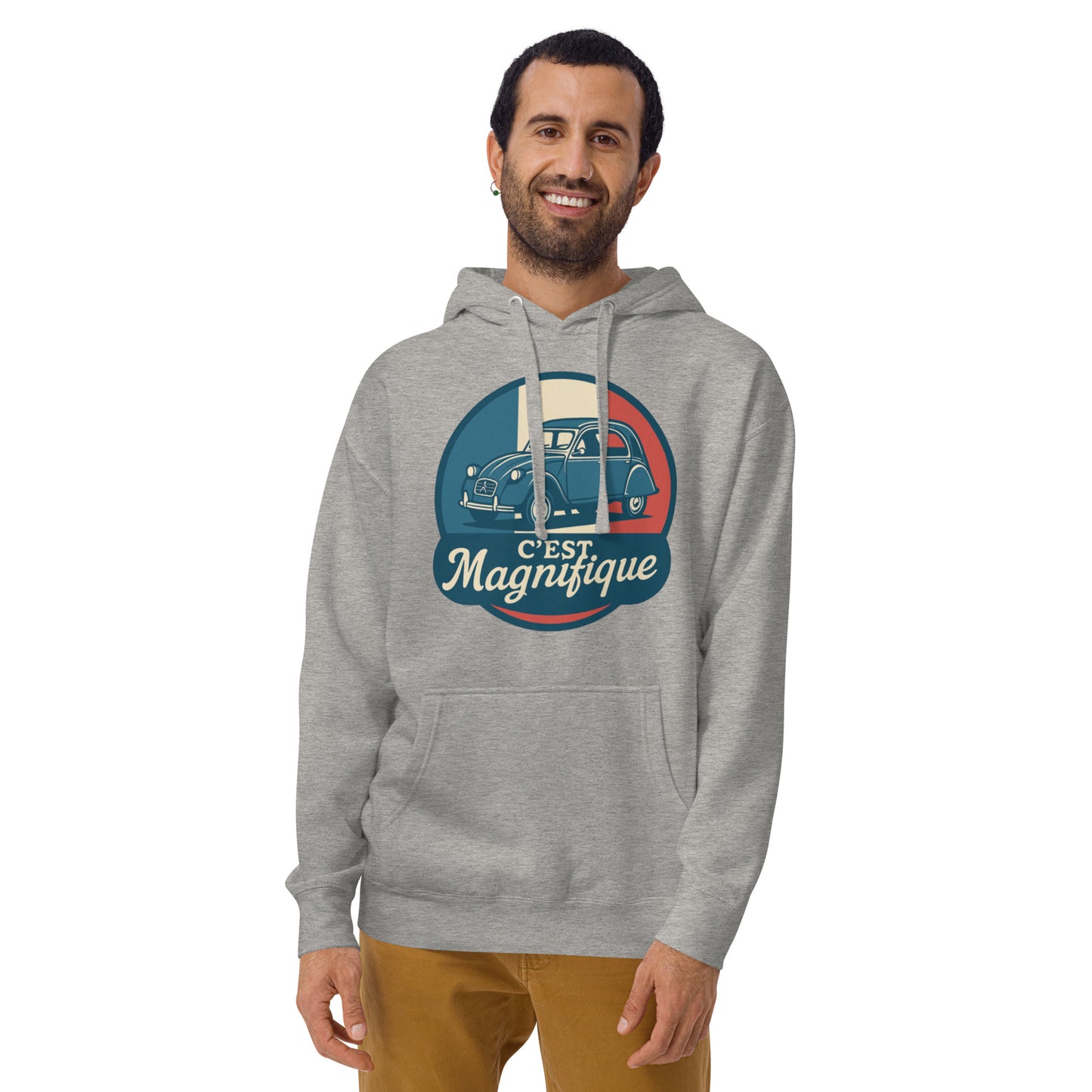 🇫🇷 C’est Magnifique – Premium Hoodie voor de echte 2CV-liefhebber