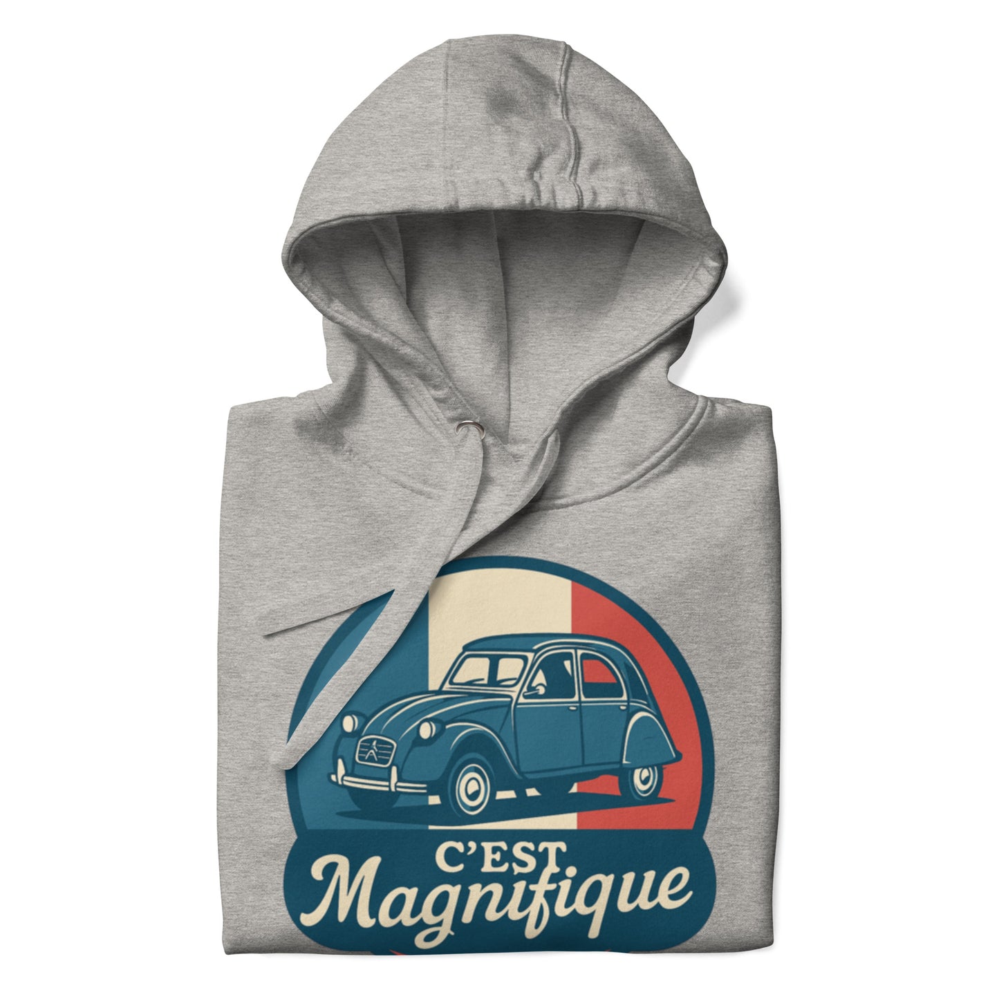 🇫🇷 C’est Magnifique – Premium Hoodie voor de echte 2CV-liefhebber