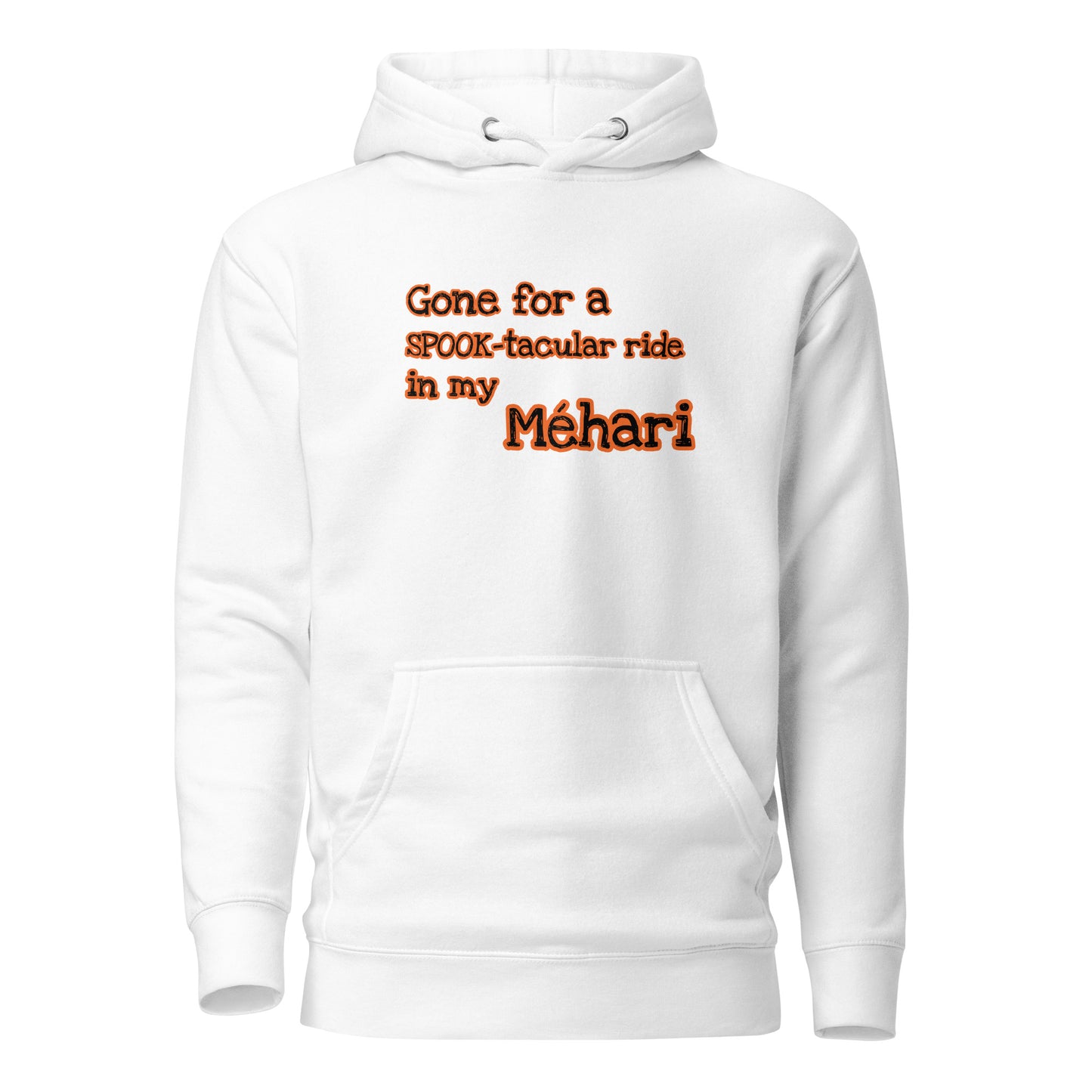 Gone for a SPOOK-tacular ride in my Méhari hoodie verkrijgbaar in Zwart, Grijs of Wit