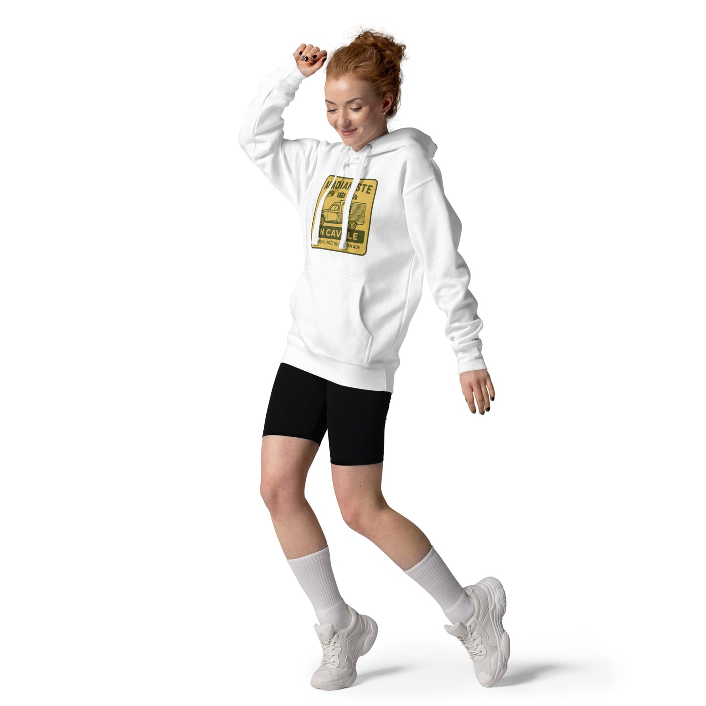 Hoodie “Acadianiste en Cavale” – For the wanderer with style