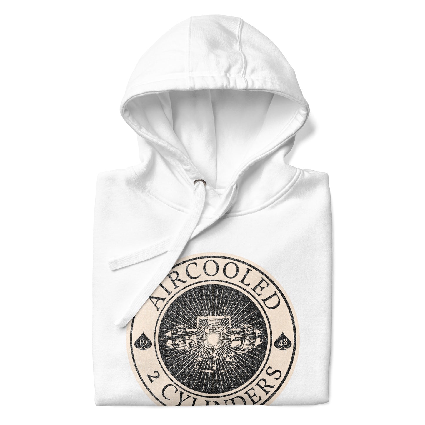 🔧 Aircooled 2 Cylinders Hoodie – Pure motorliefde in retrostijl