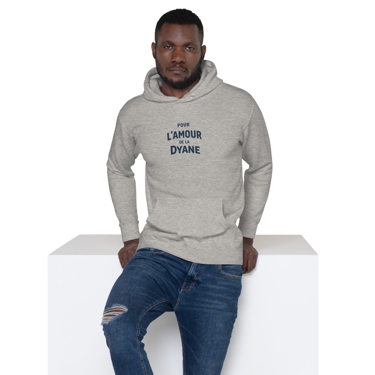 Premium Hoodie “Pour l’Amour de la Dyane” – L’amour Collection | Citroën Dyane Hoodie