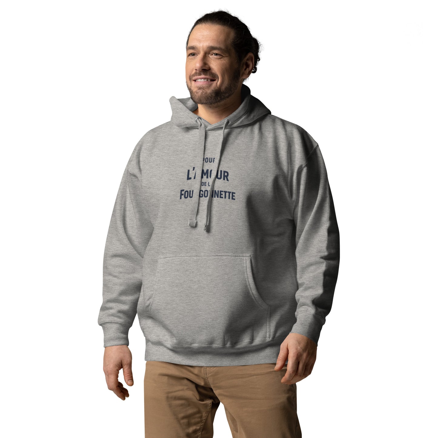 Premium Hoodie “Pour l’Amour de la Fourgonnette” – L’amour Collectie | Citroën 2CV Fourgonnette