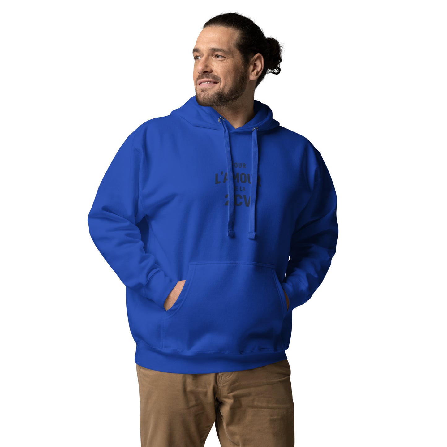 Premium Hoodie “Pour l’Amour de la 2CV” – L'amour Collection | For Citroën 2CV Enthusiasts
