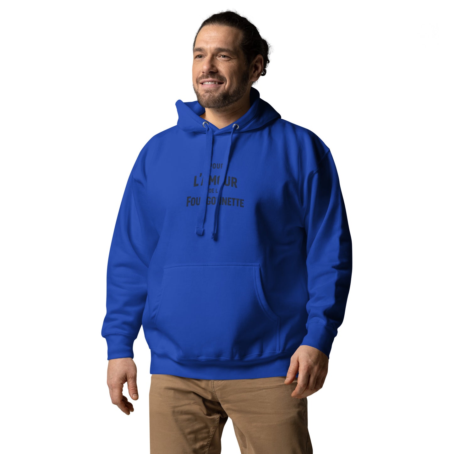 Premium Hoodie “Pour l’Amour de la Fourgonnette” – L’amour Collectie | Citroën 2CV Fourgonnette