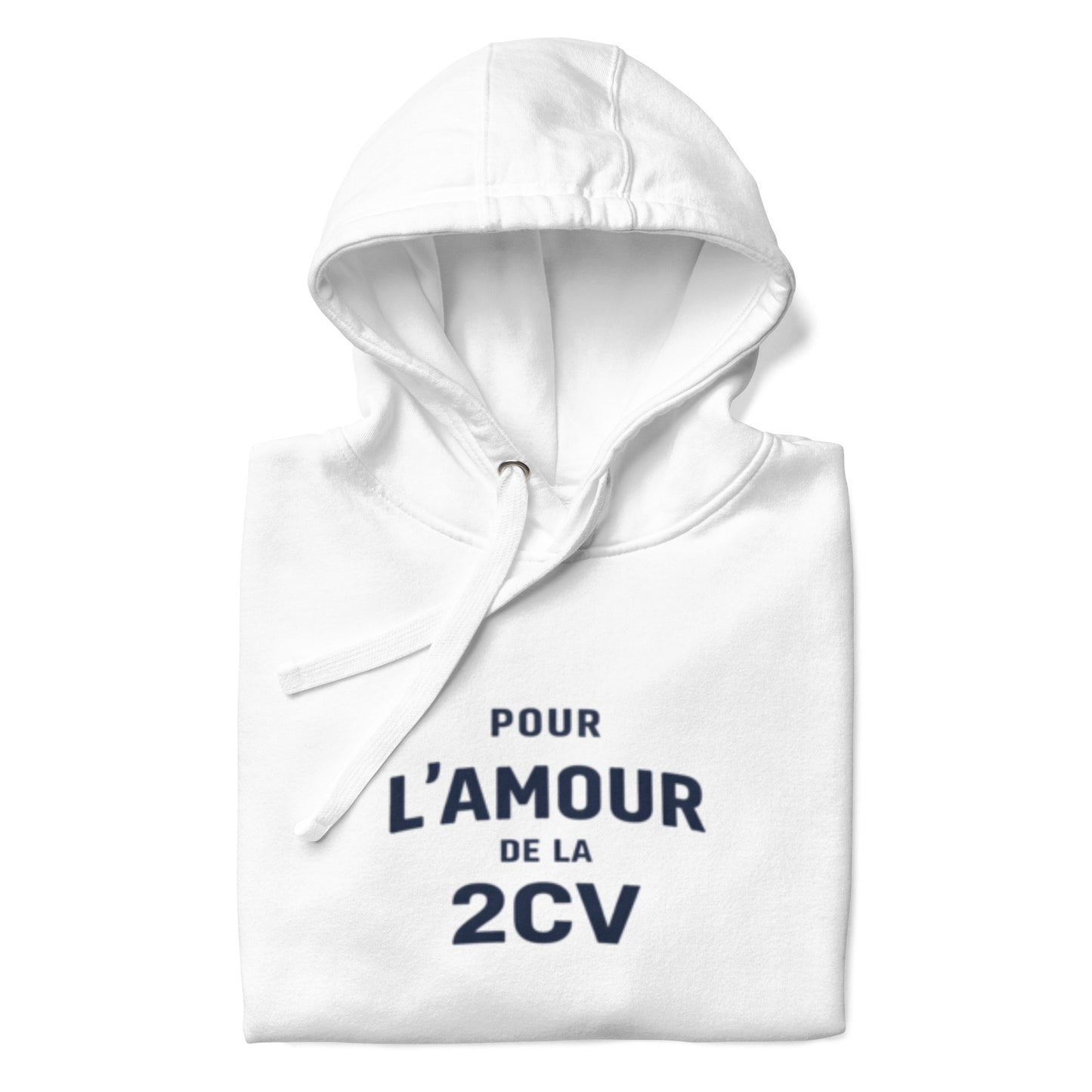 Premium Hoodie “Pour l’Amour de la 2CV” – L'amour Collection | For Citroën 2CV Enthusiasts