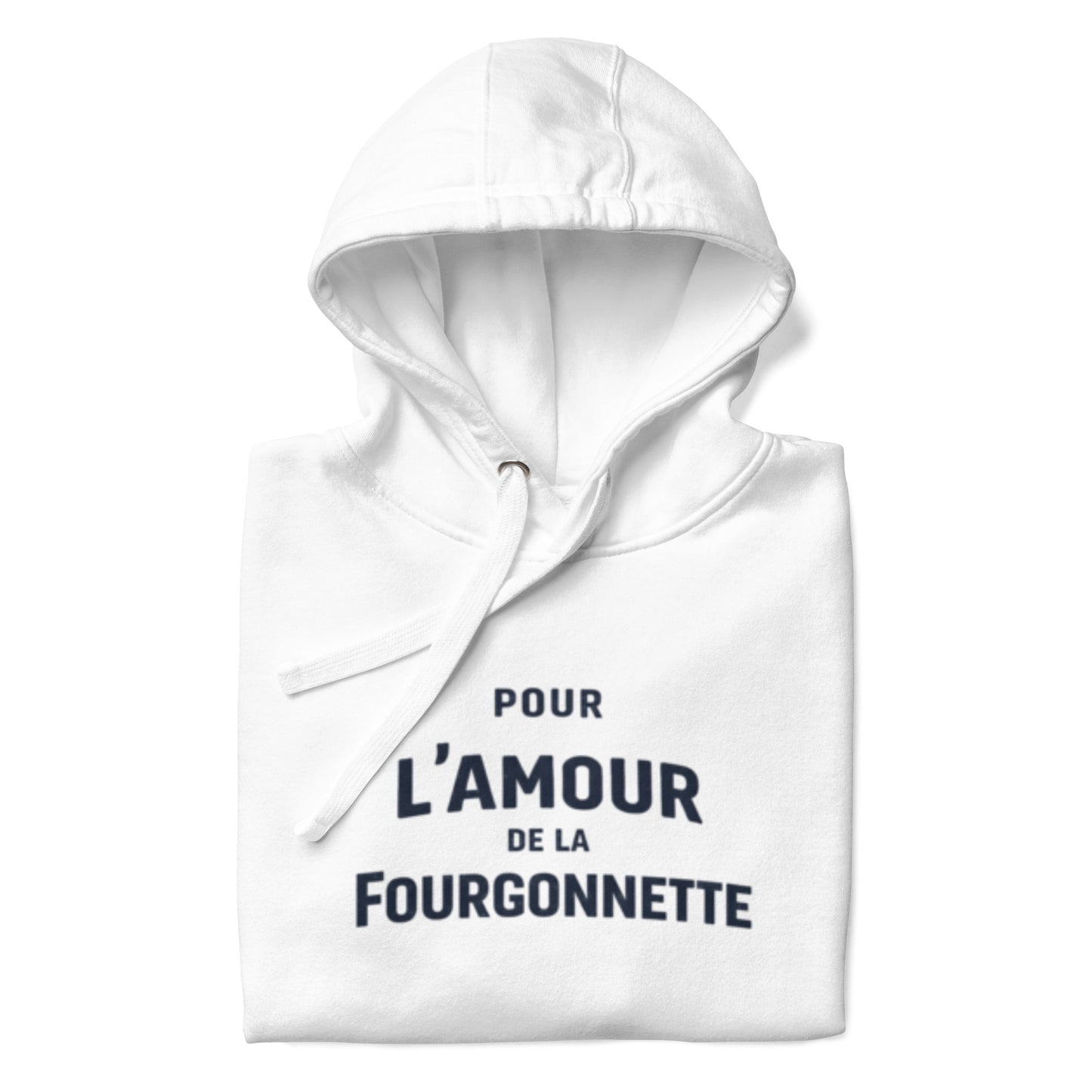 Premium Hoodie “Pour l’Amour de la Fourgonnette” – L’amour Collectie | Citroën 2CV Fourgonnette