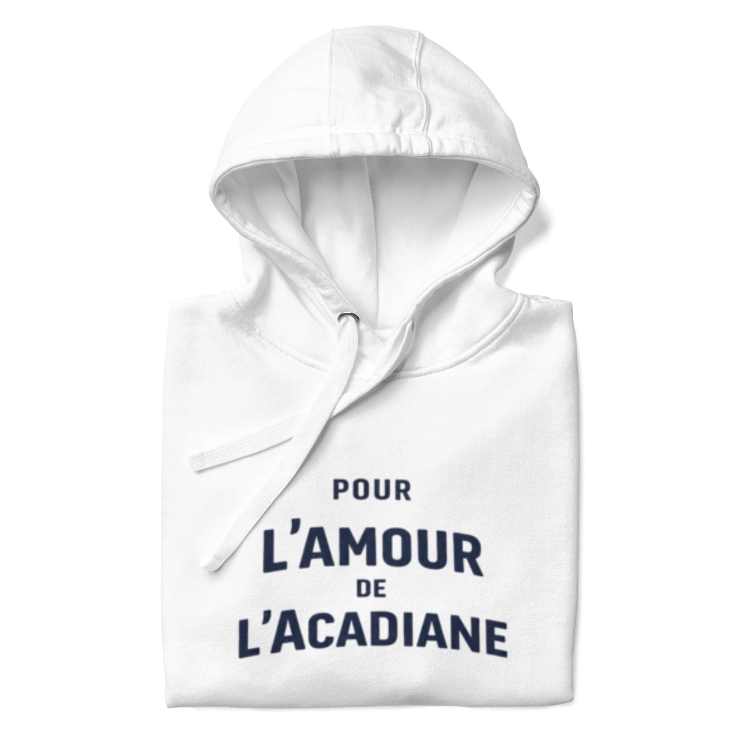 Premium Hoodie “Pour l’Amour de l’Acadiane” – Collection L’amour | Hoodie Citroën Acadiane