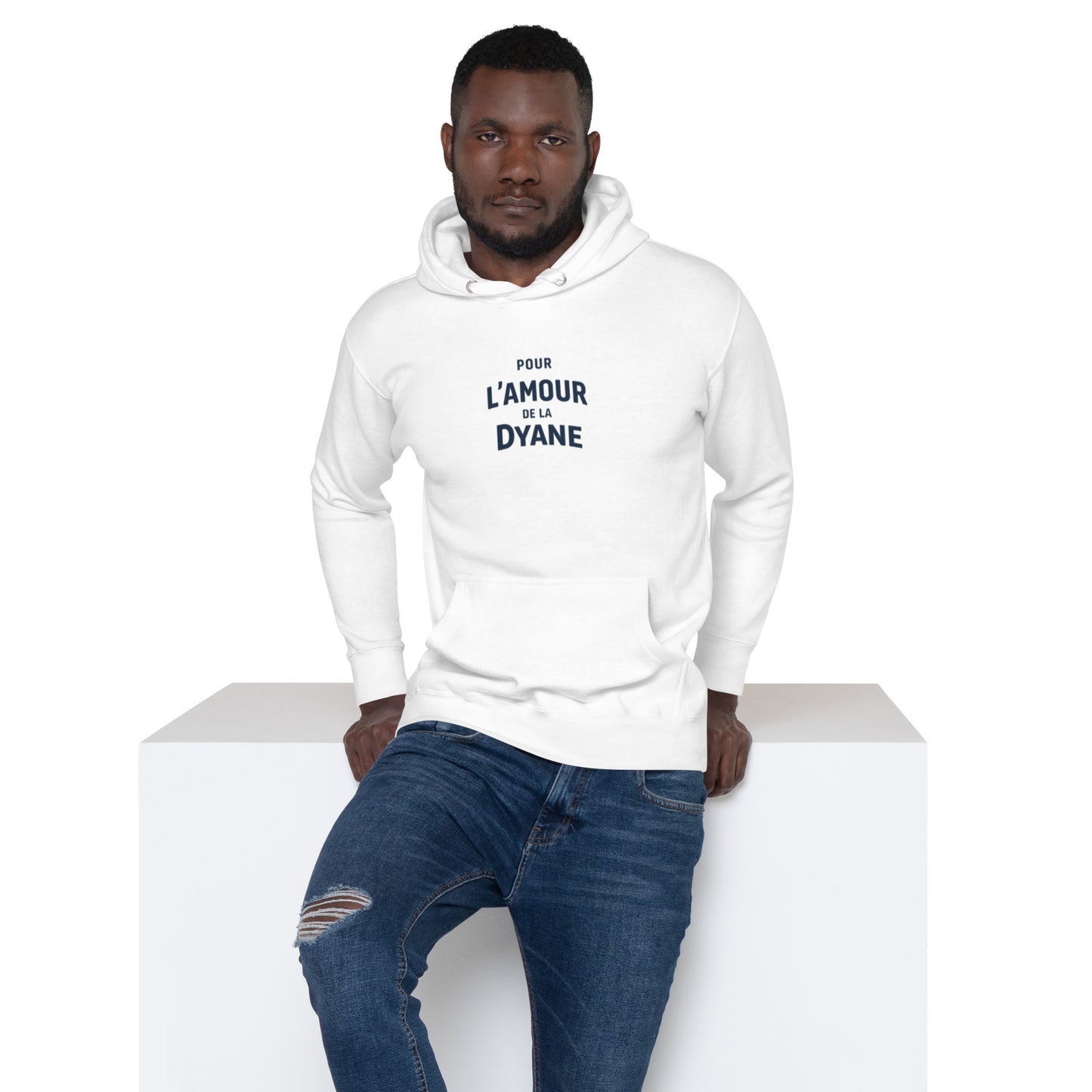 Premium Hoodie “Pour l’Amour de la Dyane” – L’amour Collection | Citroën Dyane Hoodie