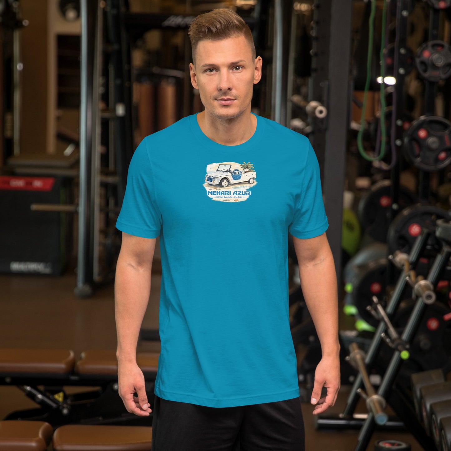 Citroën Méhari Azur – T-shirt graphique Summer Edition - Collection Spéciaux