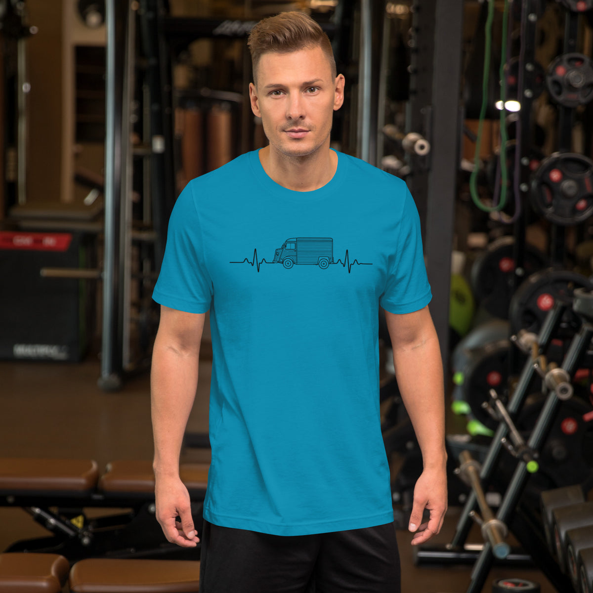 Citroën HY Heartbeat T-shirt – Minimalistische Lijntekening | Heartbeat Collectie