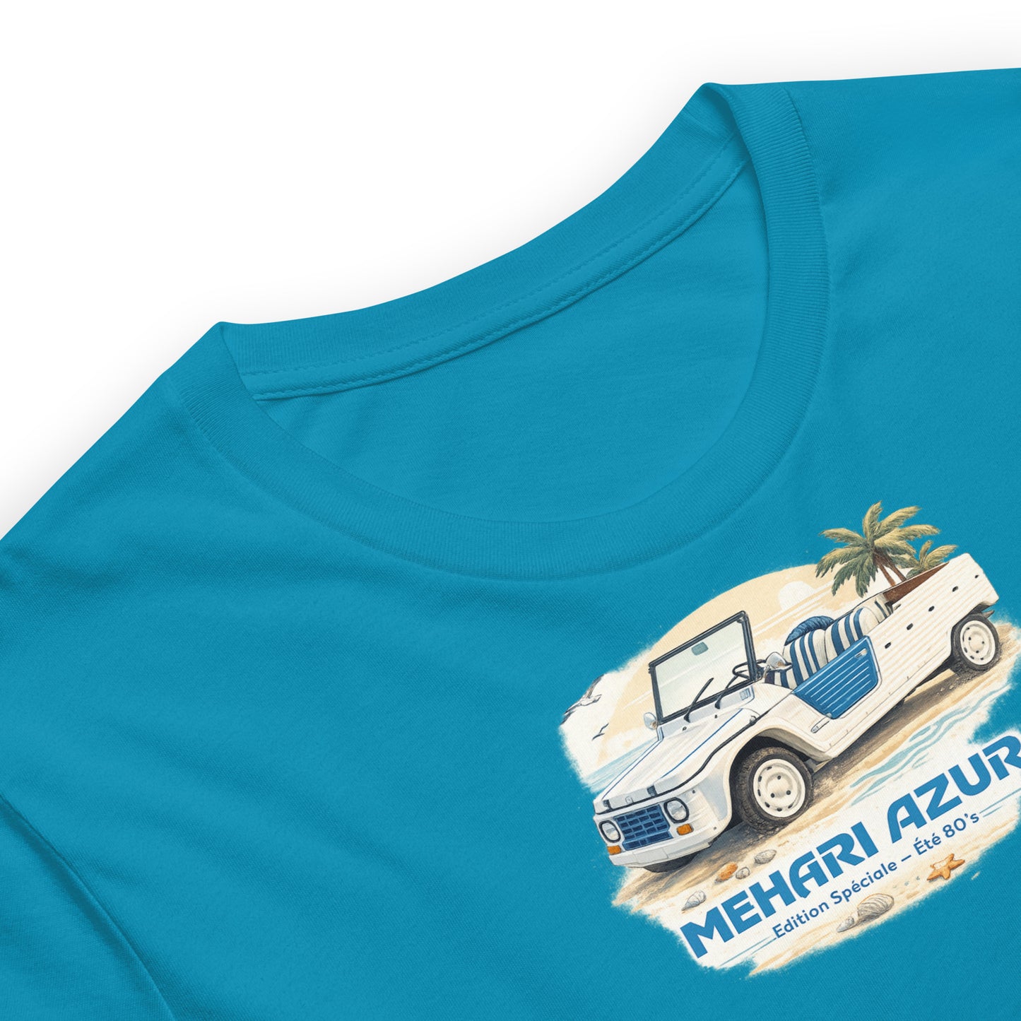 Citroën Méhari Azur – T-shirt graphique Summer Edition - Collection Spéciaux