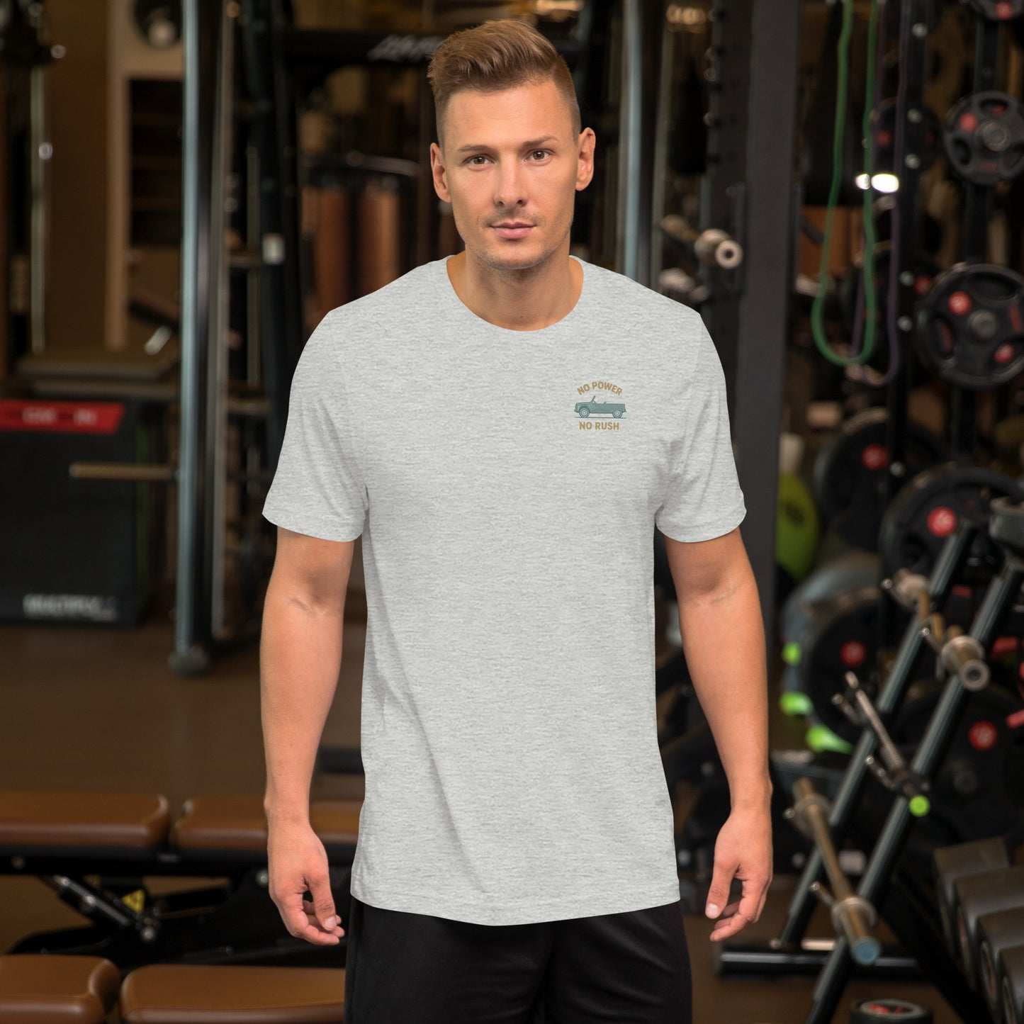 👕 T-shirt “No Power – No Rush” | Citroën Méhari Vibes