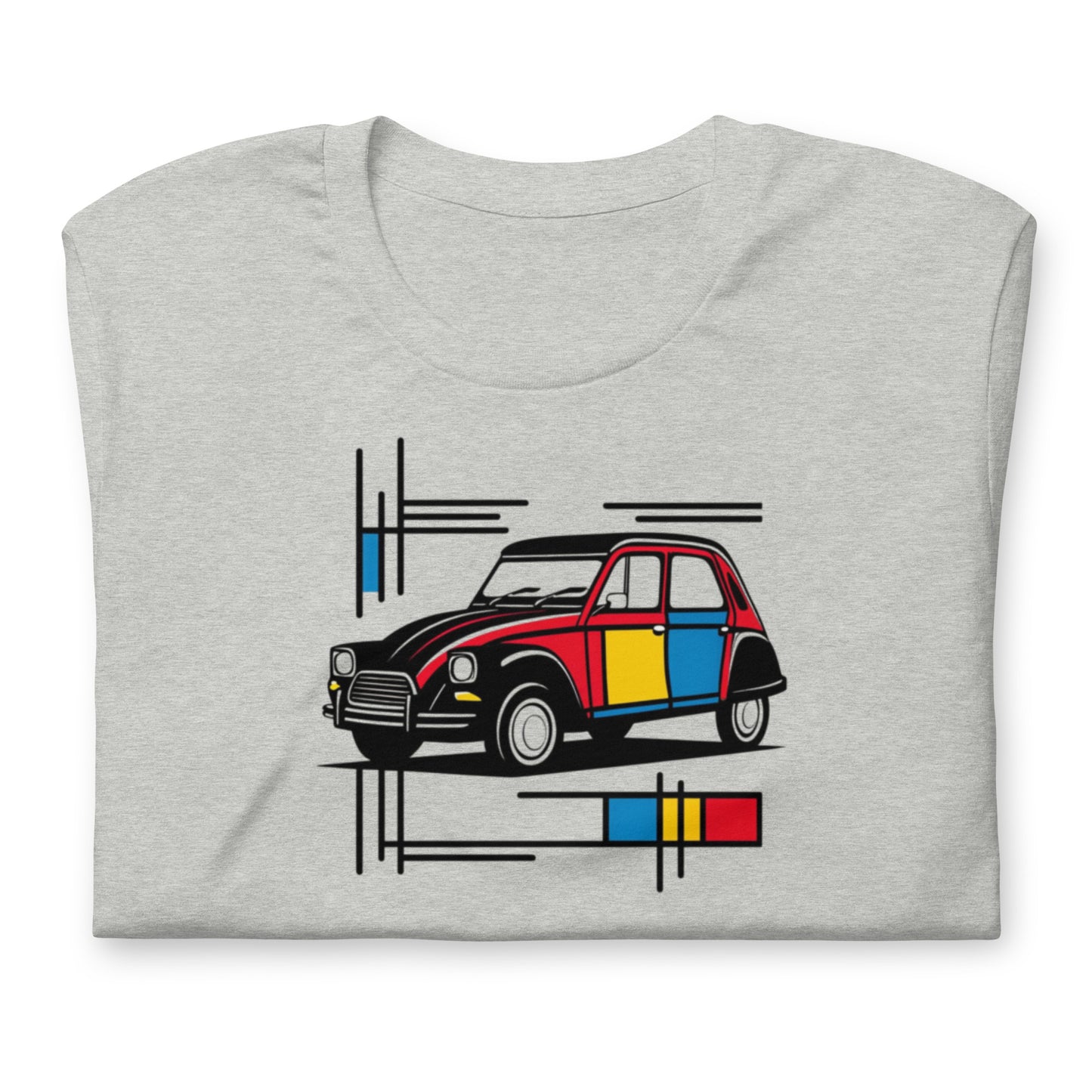 T-shirt "Collection Mondriaan – Citroën Dyane Color Classic"