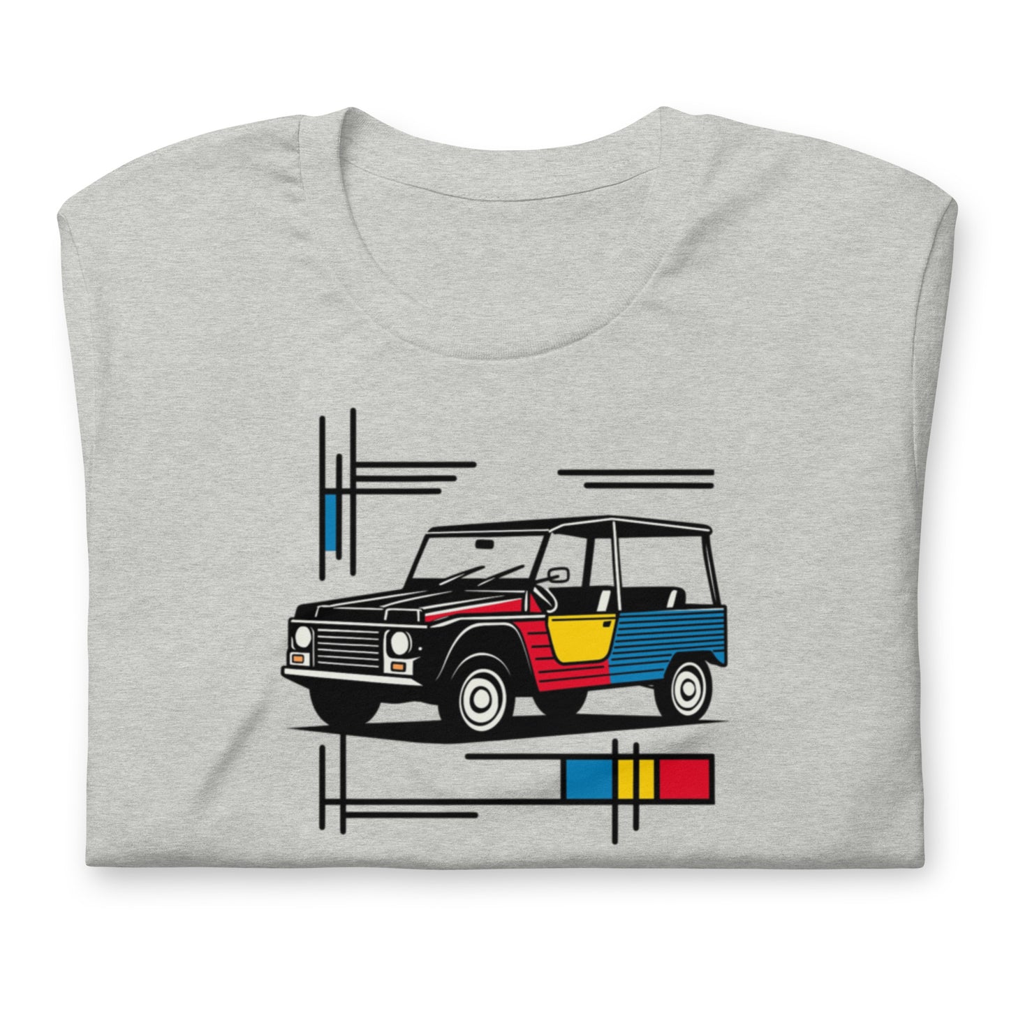 T-shirt “Mondriaan Collectie – Citroën Méhari Kleurenavontuur”